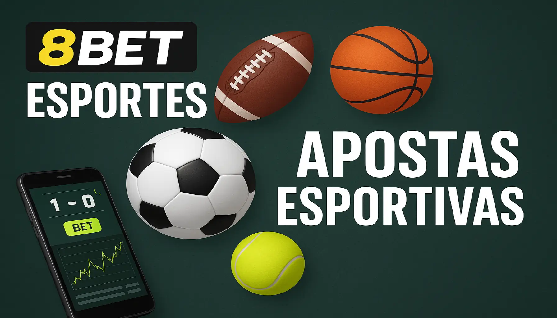 Aposte em apostas esportivas no cassino online 8BET