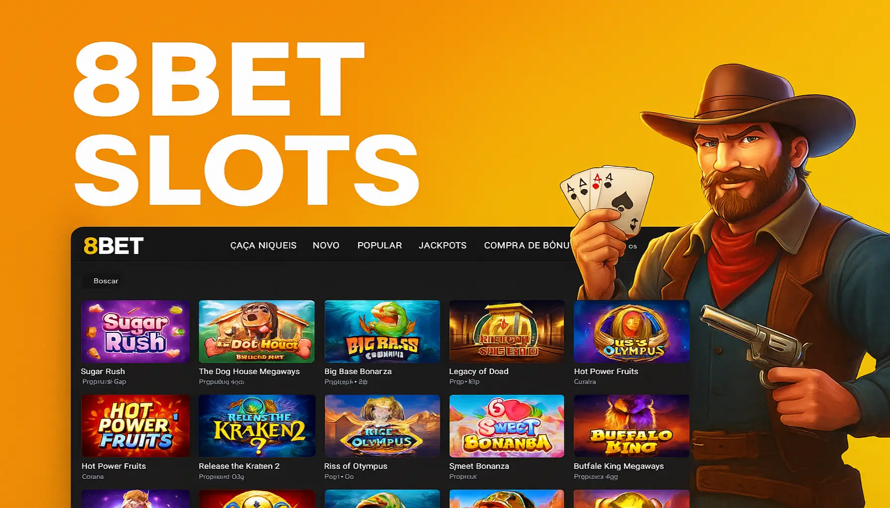 Jogos de Slot no Casino Online 8BET
