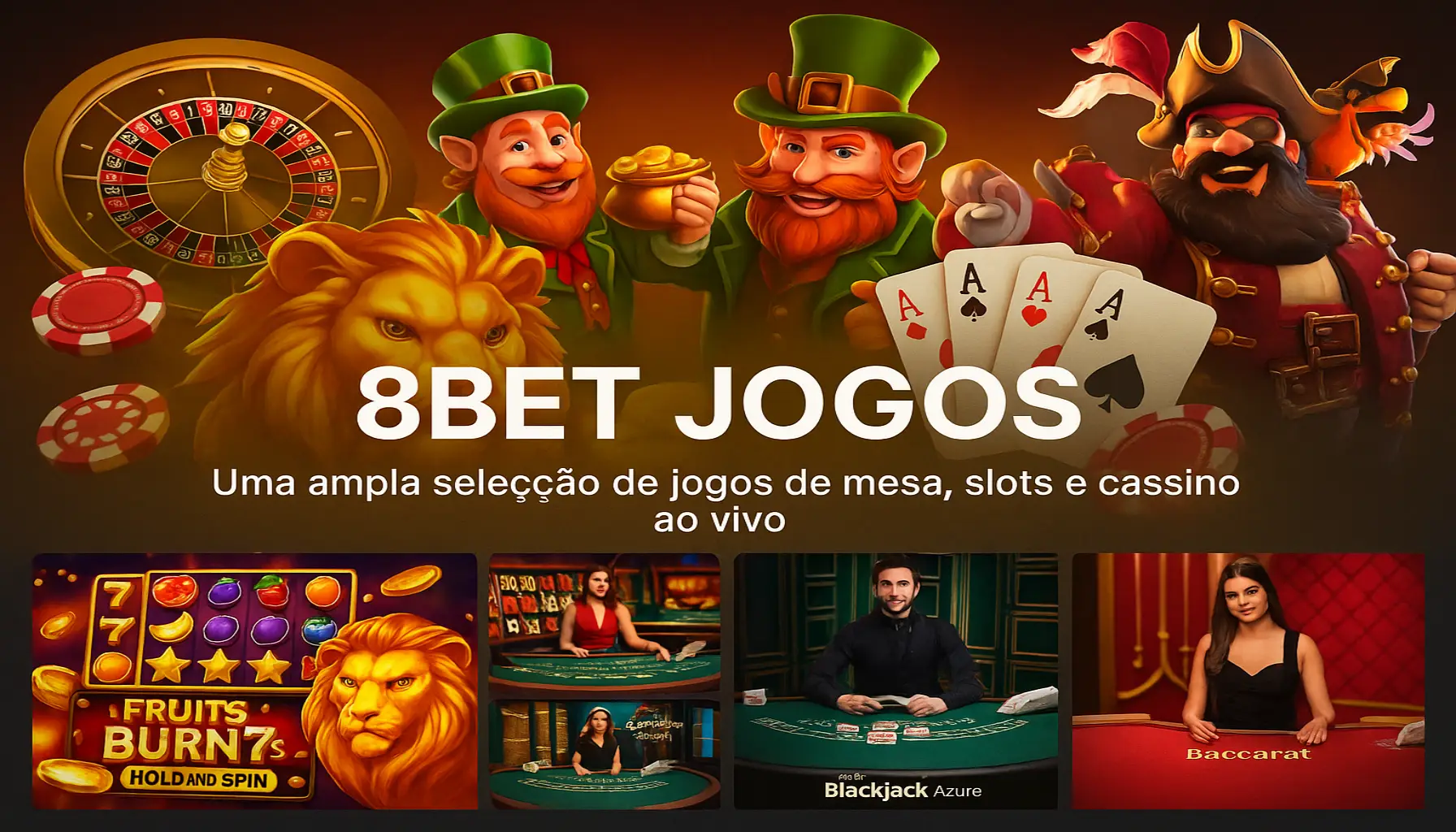 Jogos de cassino online 8BET
